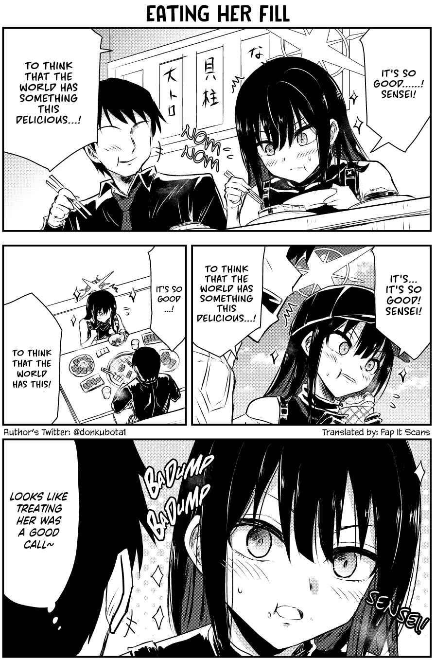 Page 1 Chapter 5 Blue Archive - Kubokens Saori Shorts