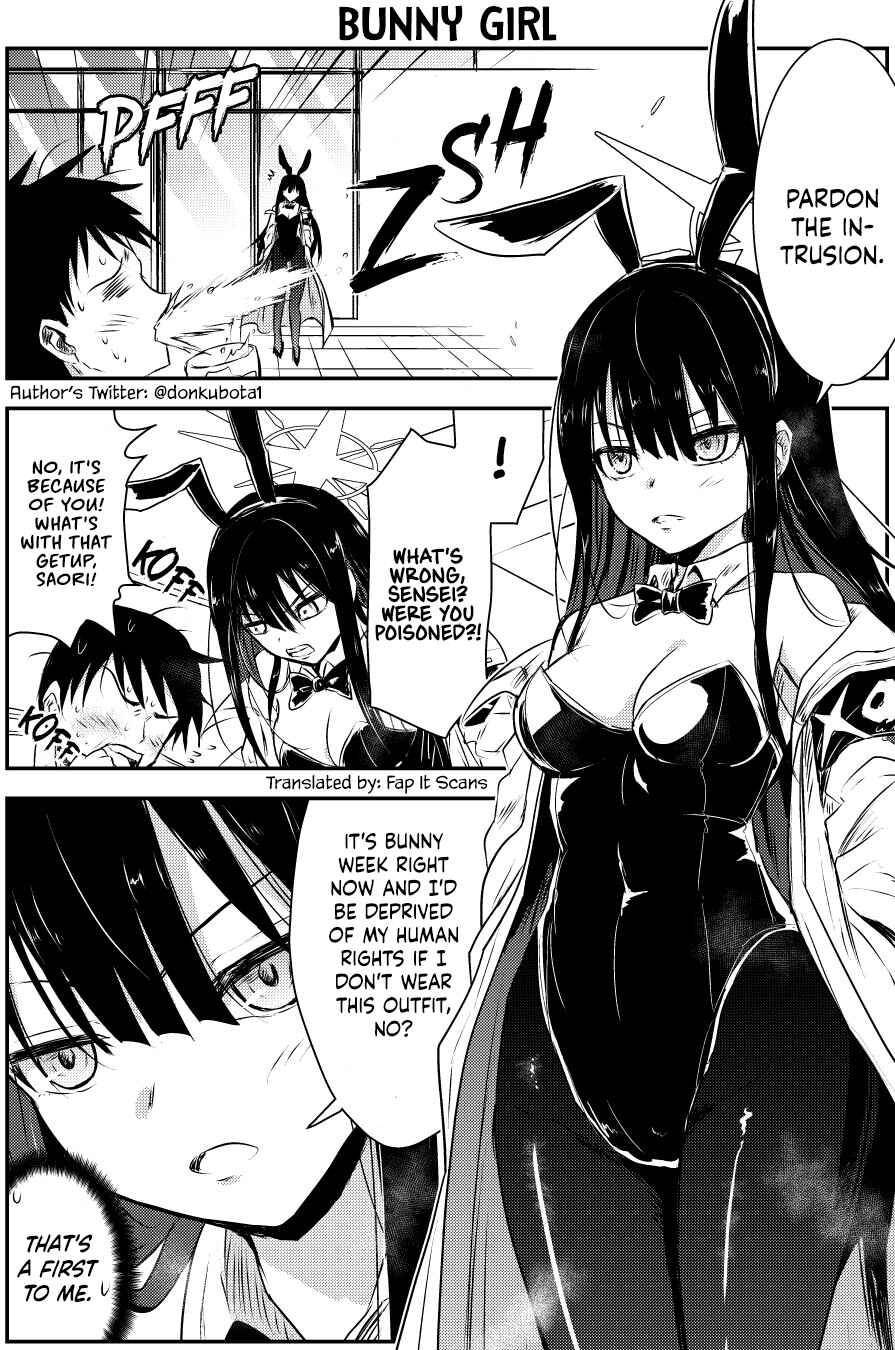 Page 1 Chapter 6 Blue Archive - Kubokens Saori Shorts