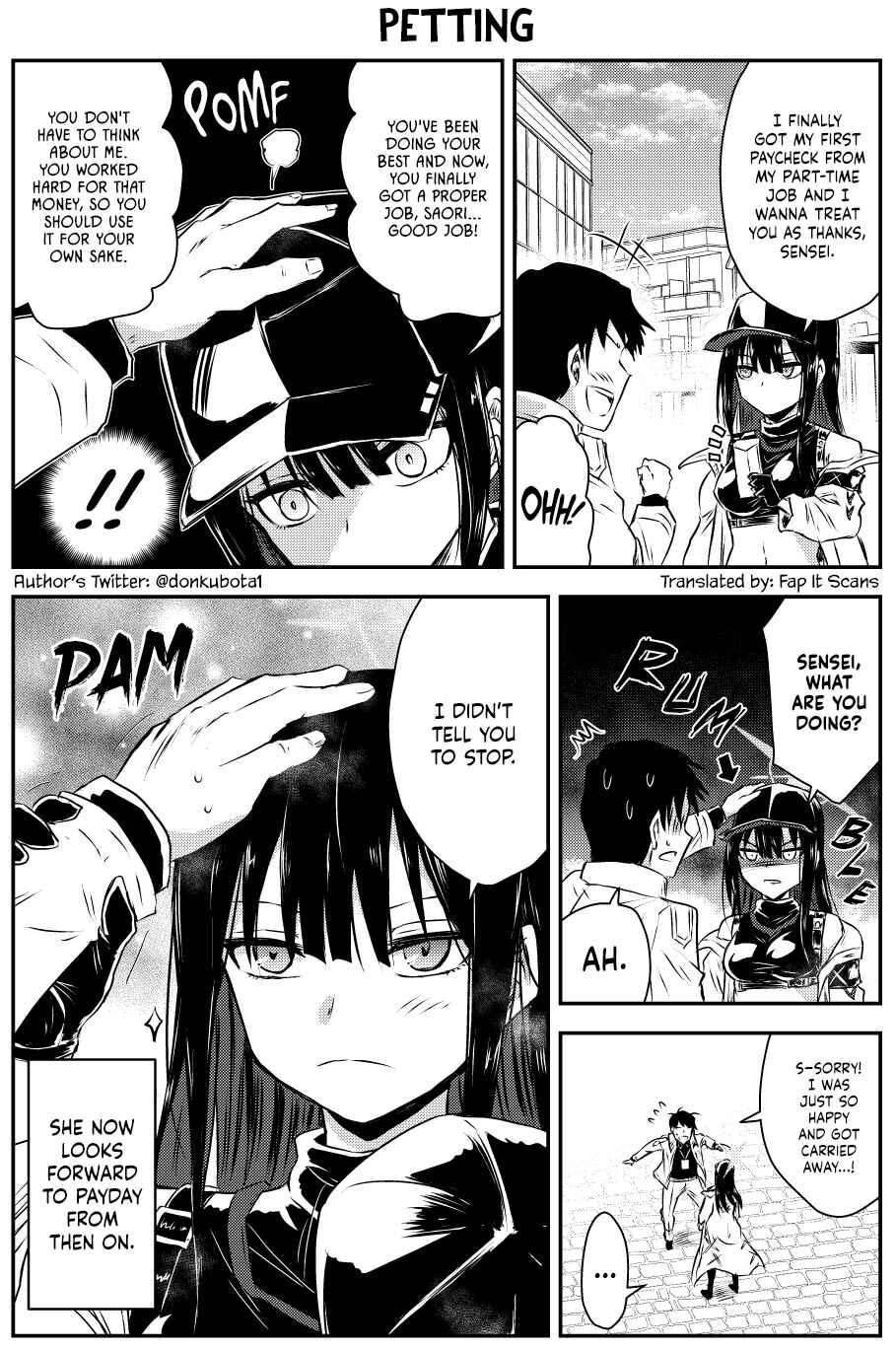 Page 1 Chapter 2 Blue Archive - Kubokens Saori Shorts