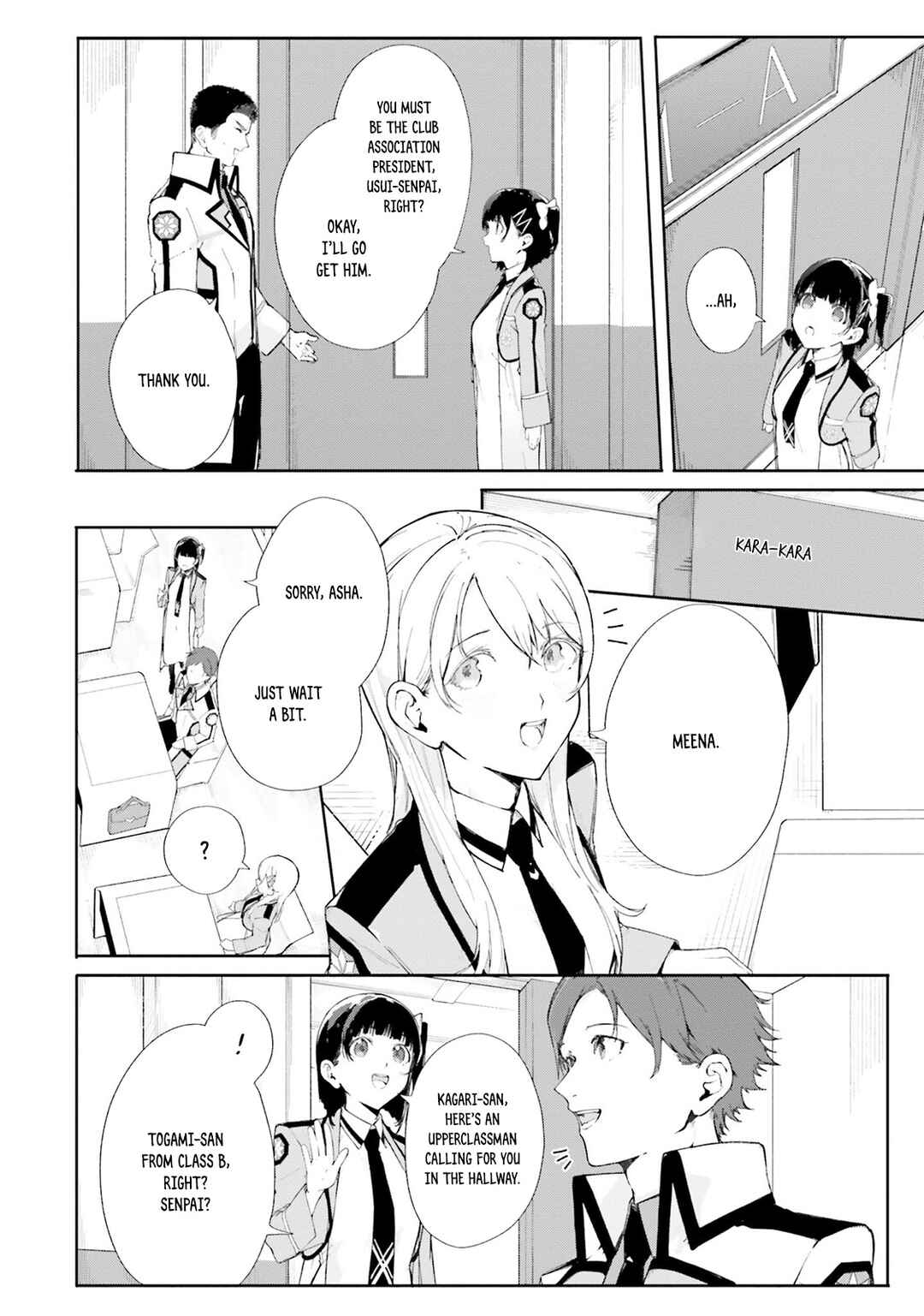 Page 13 Chapter 3 Shin Mahouka Koukou no Rettousei - Cygnus no Otome-tachi