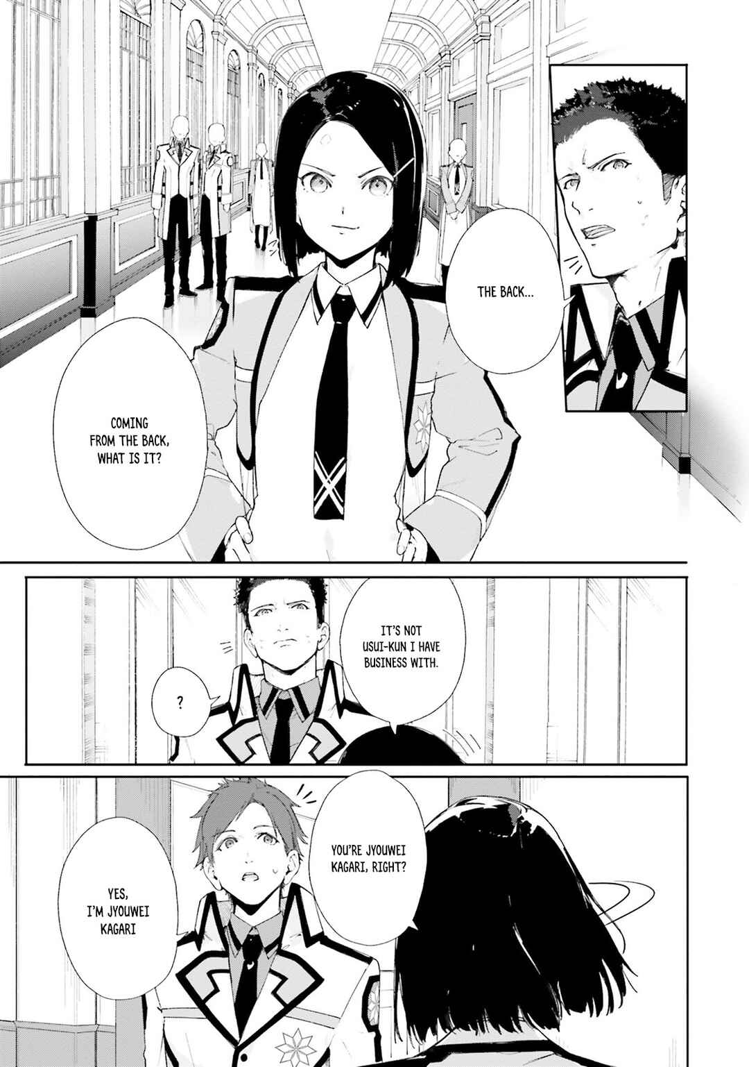 Page 16 Chapter 3 Shin Mahouka Koukou no Rettousei - Cygnus no Otome-tachi