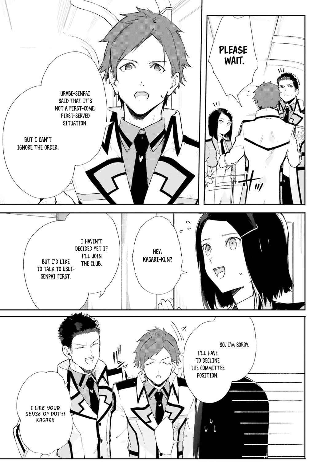 Page 20 Chapter 3 Shin Mahouka Koukou no Rettousei - Cygnus no Otome-tachi