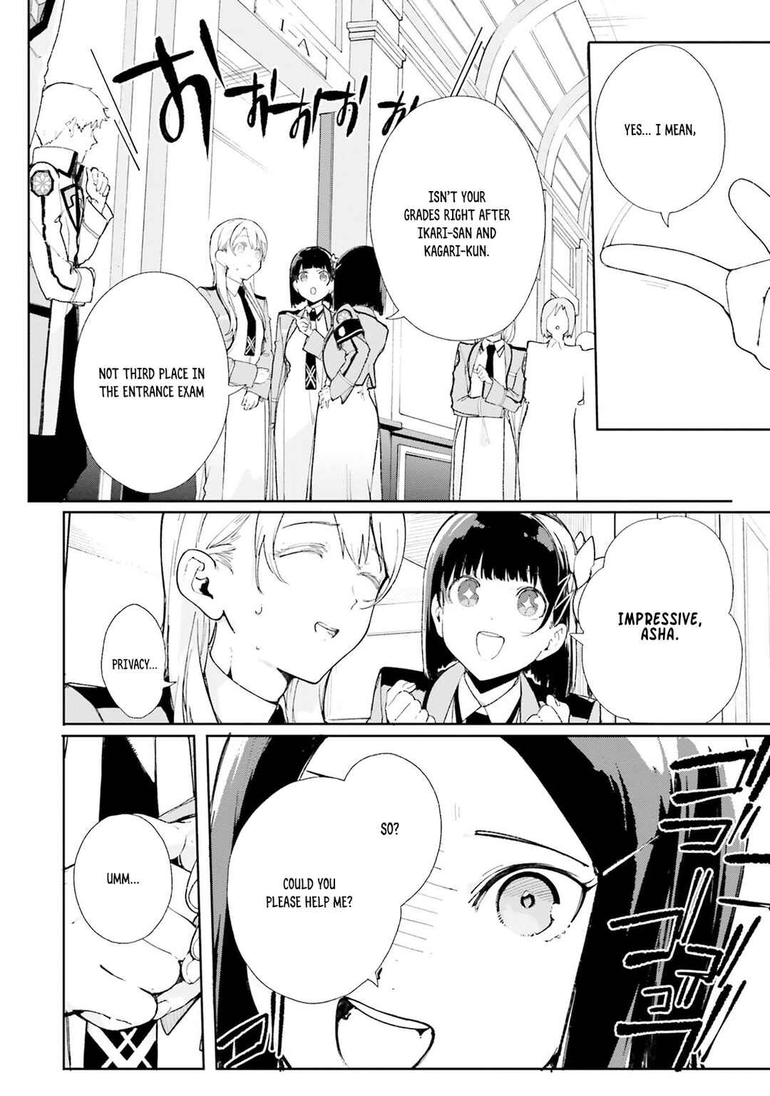 Page 23 Chapter 3 Shin Mahouka Koukou no Rettousei - Cygnus no Otome-tachi