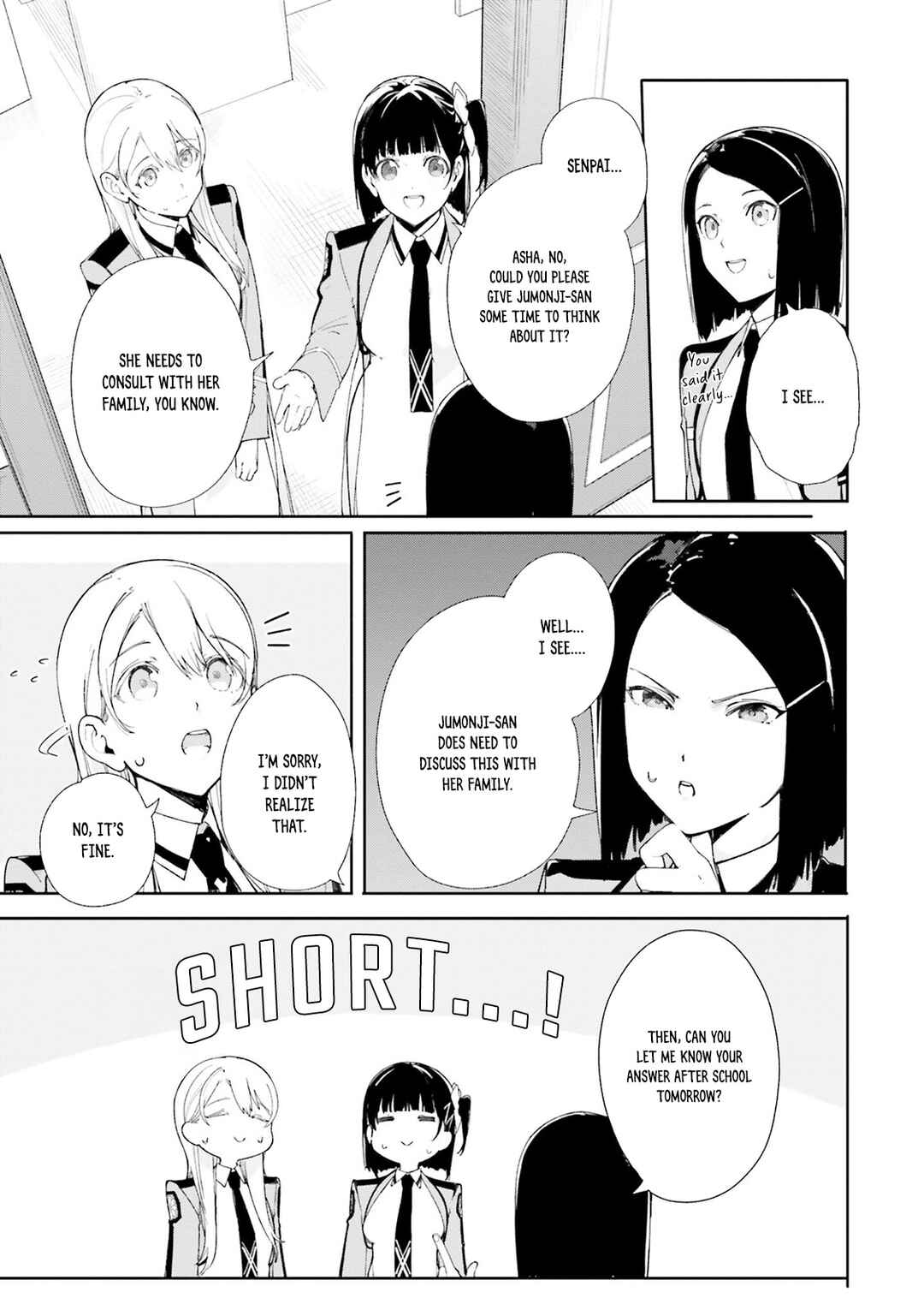 Page 26 Chapter 3 Shin Mahouka Koukou no Rettousei - Cygnus no Otome-tachi
