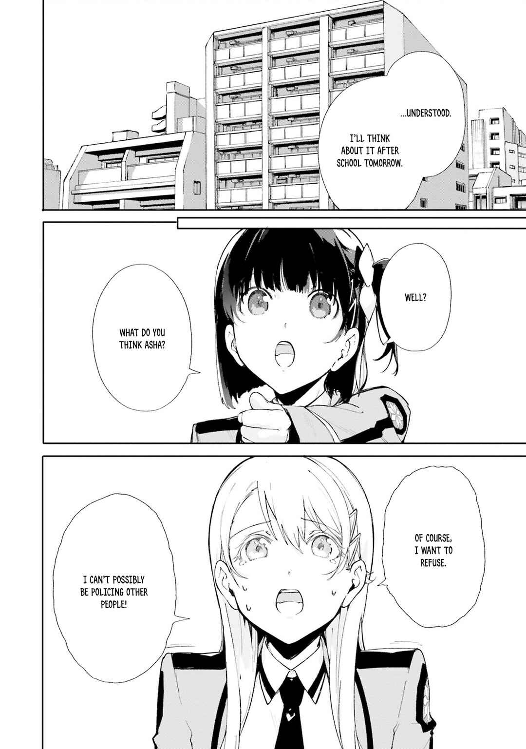 Page 27 Chapter 3 Shin Mahouka Koukou no Rettousei - Cygnus no Otome-tachi
