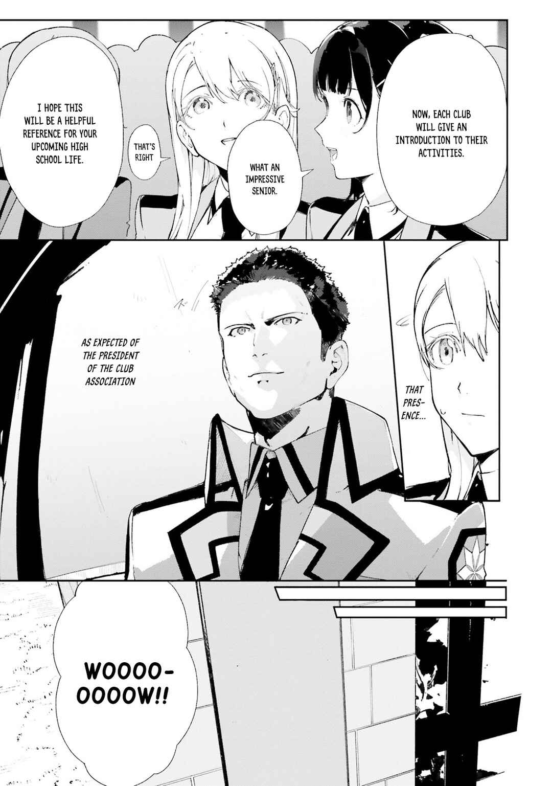 Page 8 Chapter 3 Shin Mahouka Koukou no Rettousei - Cygnus no Otome-tachi