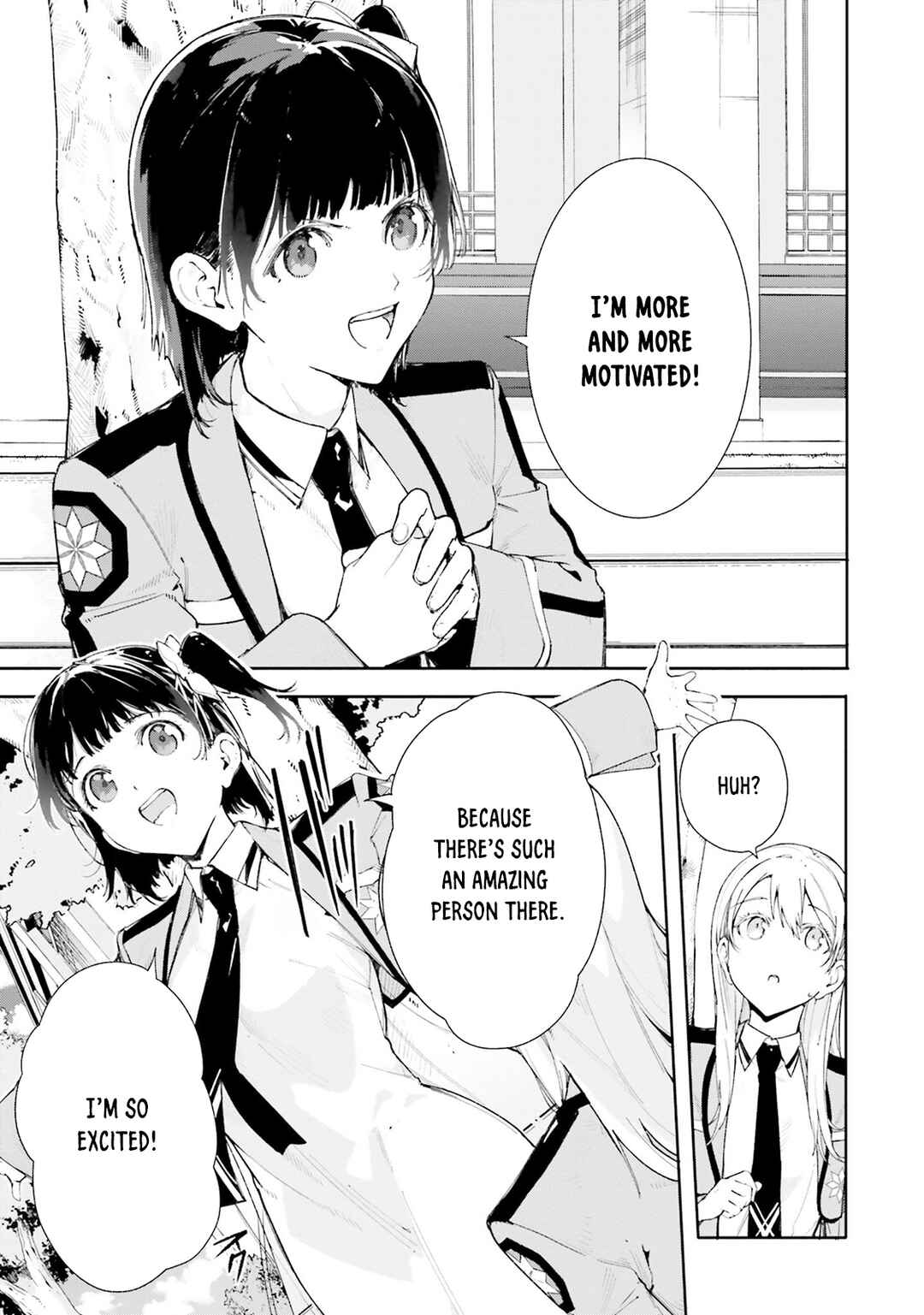 Page 10 Chapter 5 Shin Mahouka Koukou no Rettousei - Cygnus no Otome-tachi