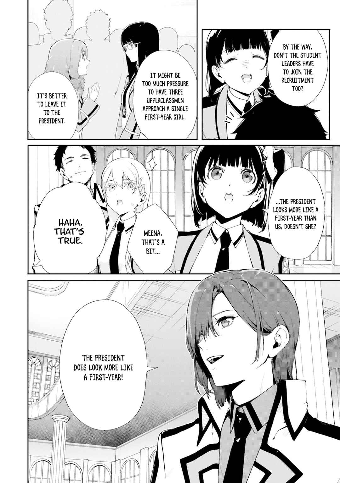 Page 19 Chapter 2 Shin Mahouka Koukou no Rettousei - Cygnus no Otome-tachi