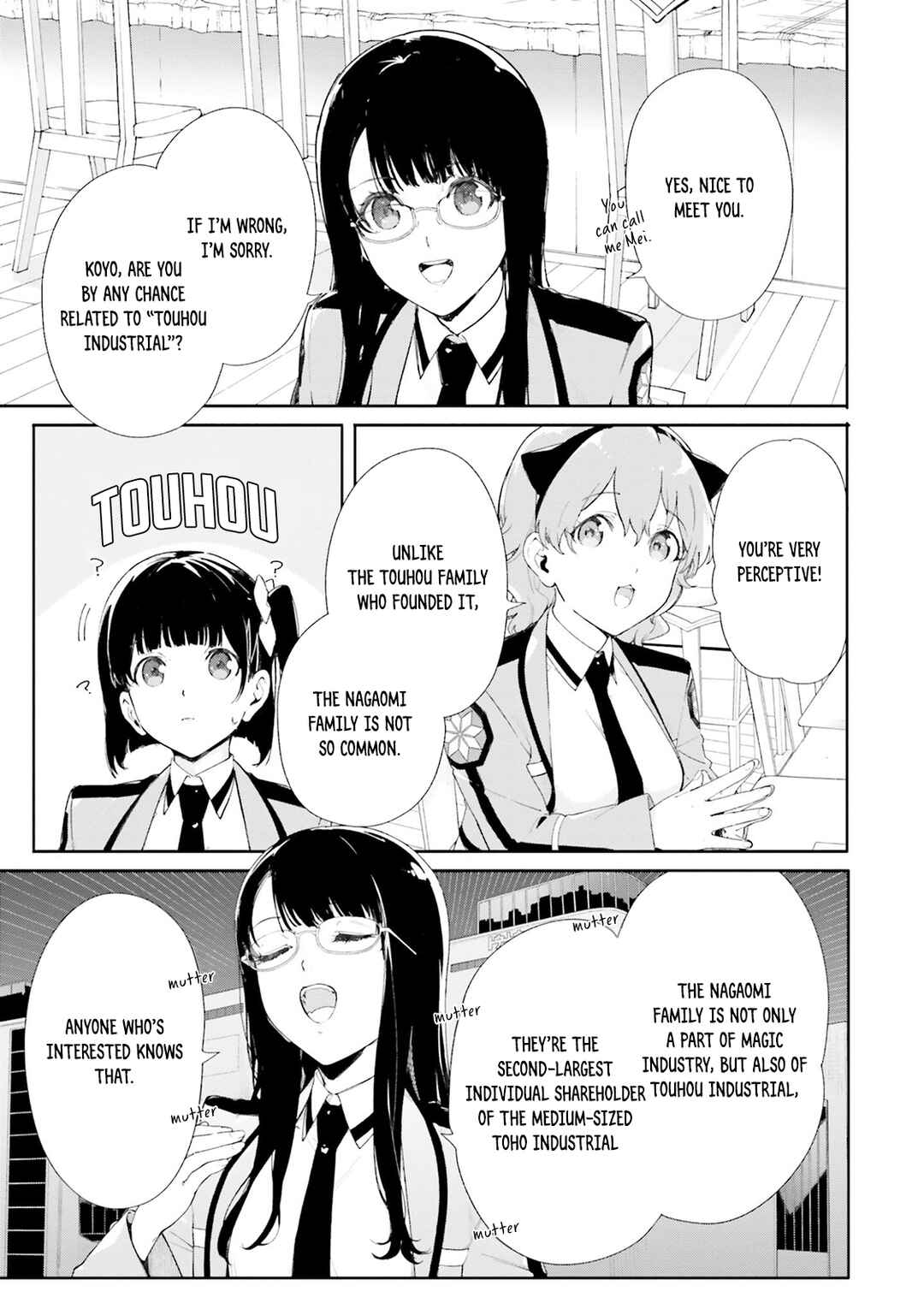 Page 26 Chapter 2 Shin Mahouka Koukou no Rettousei - Cygnus no Otome-tachi