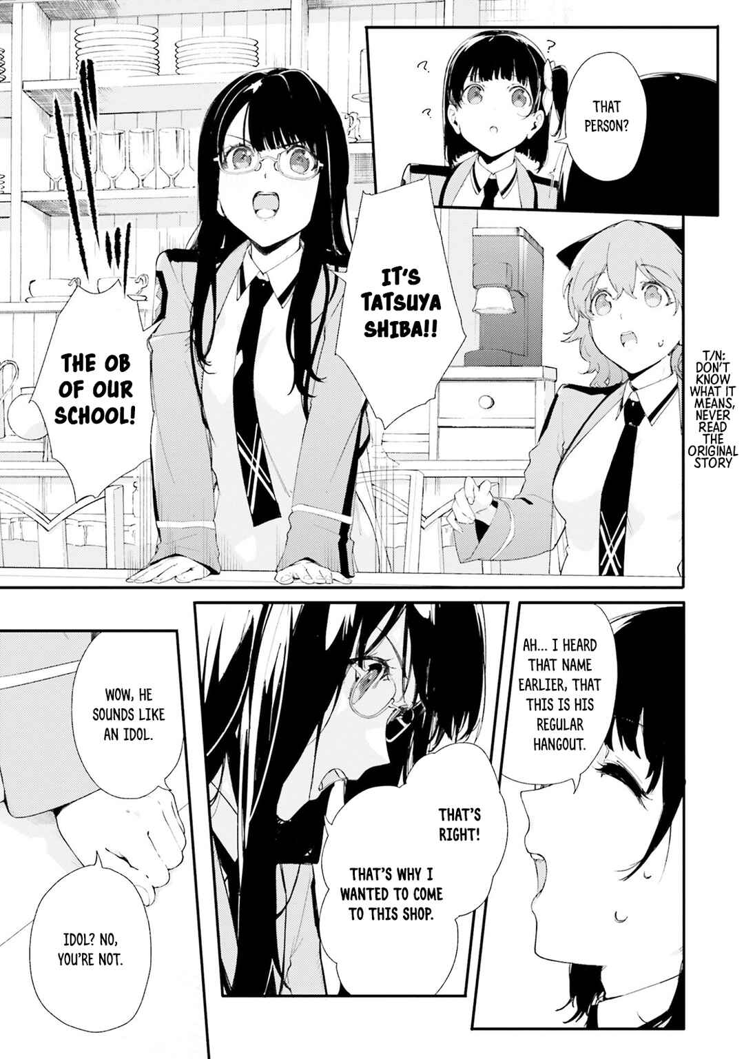 Page 28 Chapter 2 Shin Mahouka Koukou no Rettousei - Cygnus no Otome-tachi
