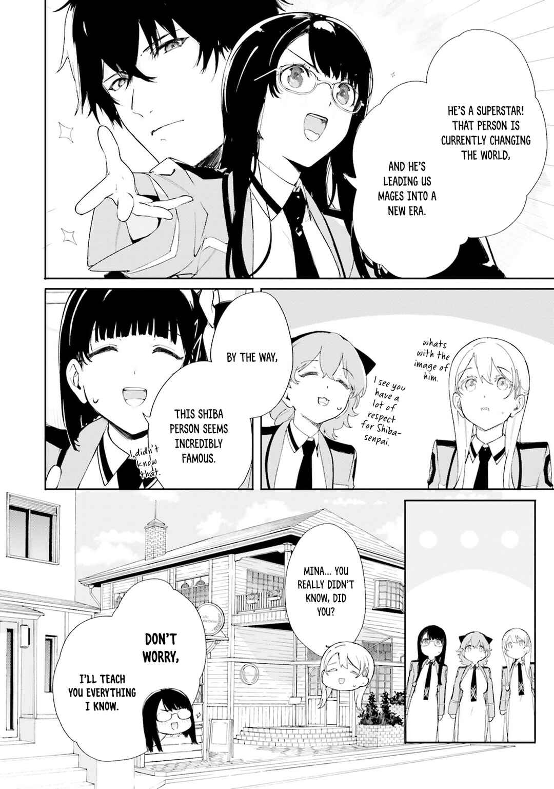 Page 29 Chapter 2 Shin Mahouka Koukou no Rettousei - Cygnus no Otome-tachi