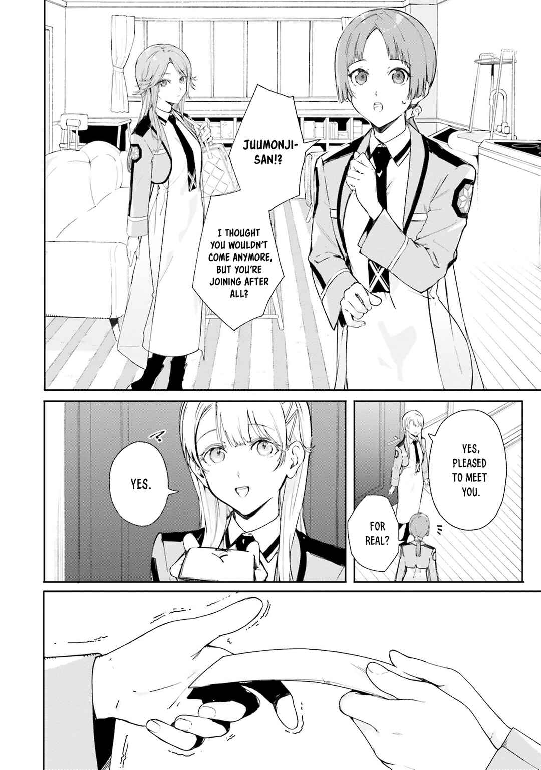 Page 5 Chapter 9 Shin Mahouka Koukou no Rettousei - Cygnus no Otome-tachi