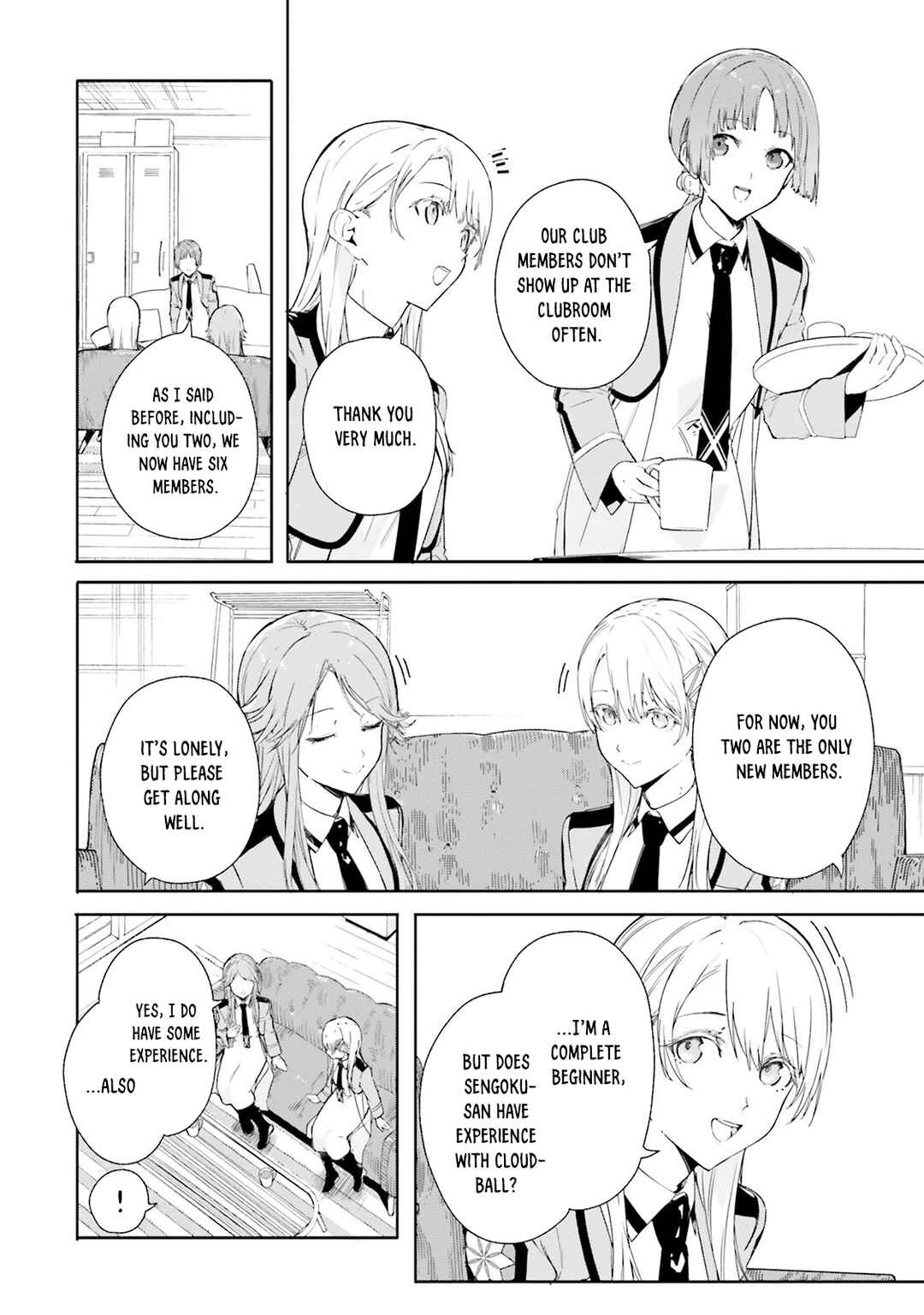 Page 7 Chapter 9 Shin Mahouka Koukou no Rettousei - Cygnus no Otome-tachi