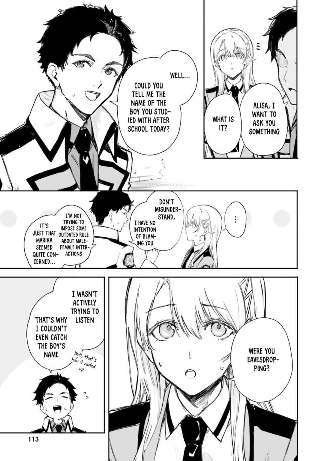 Page 12 Chapter 15 Shin Mahouka Koukou no Rettousei - Cygnus no Otome-tachi
