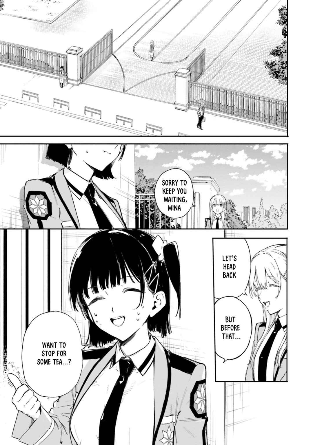 Page 2 Chapter 15 Shin Mahouka Koukou no Rettousei - Cygnus no Otome-tachi
