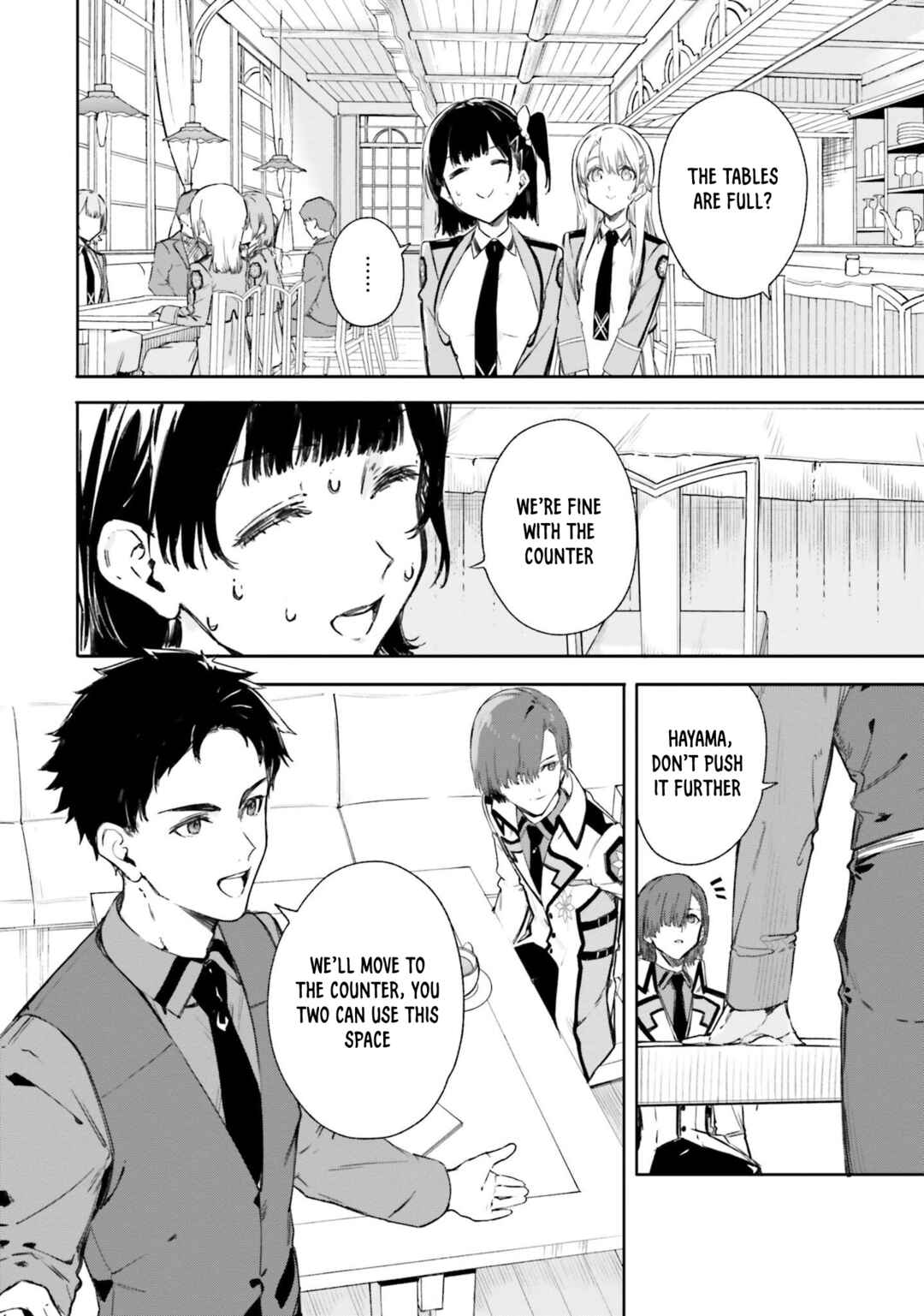 Page 5 Chapter 15 Shin Mahouka Koukou no Rettousei - Cygnus no Otome-tachi