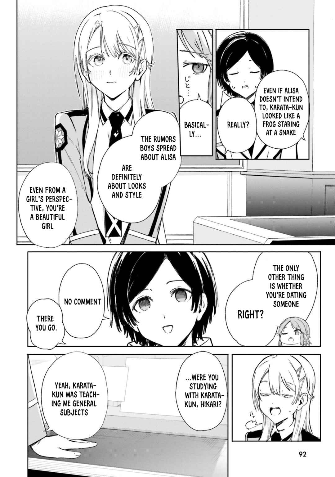 Page 11 Chapter 14 Shin Mahouka Koukou no Rettousei - Cygnus no Otome-tachi