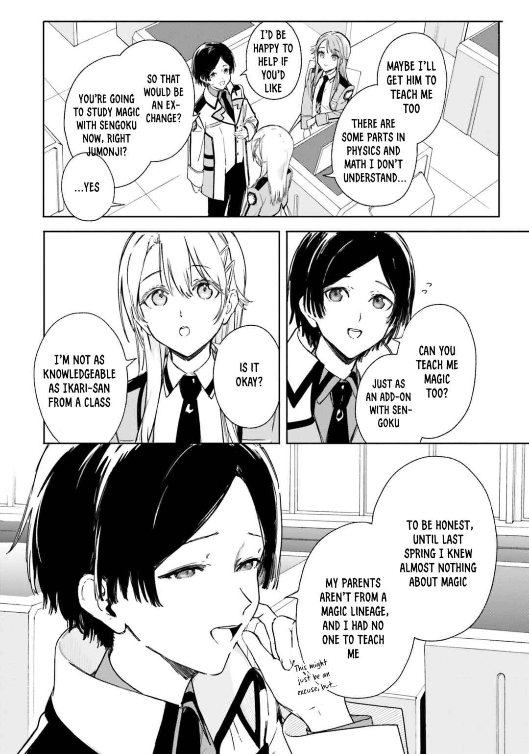 Page 13 Chapter 14 Shin Mahouka Koukou no Rettousei - Cygnus no Otome-tachi