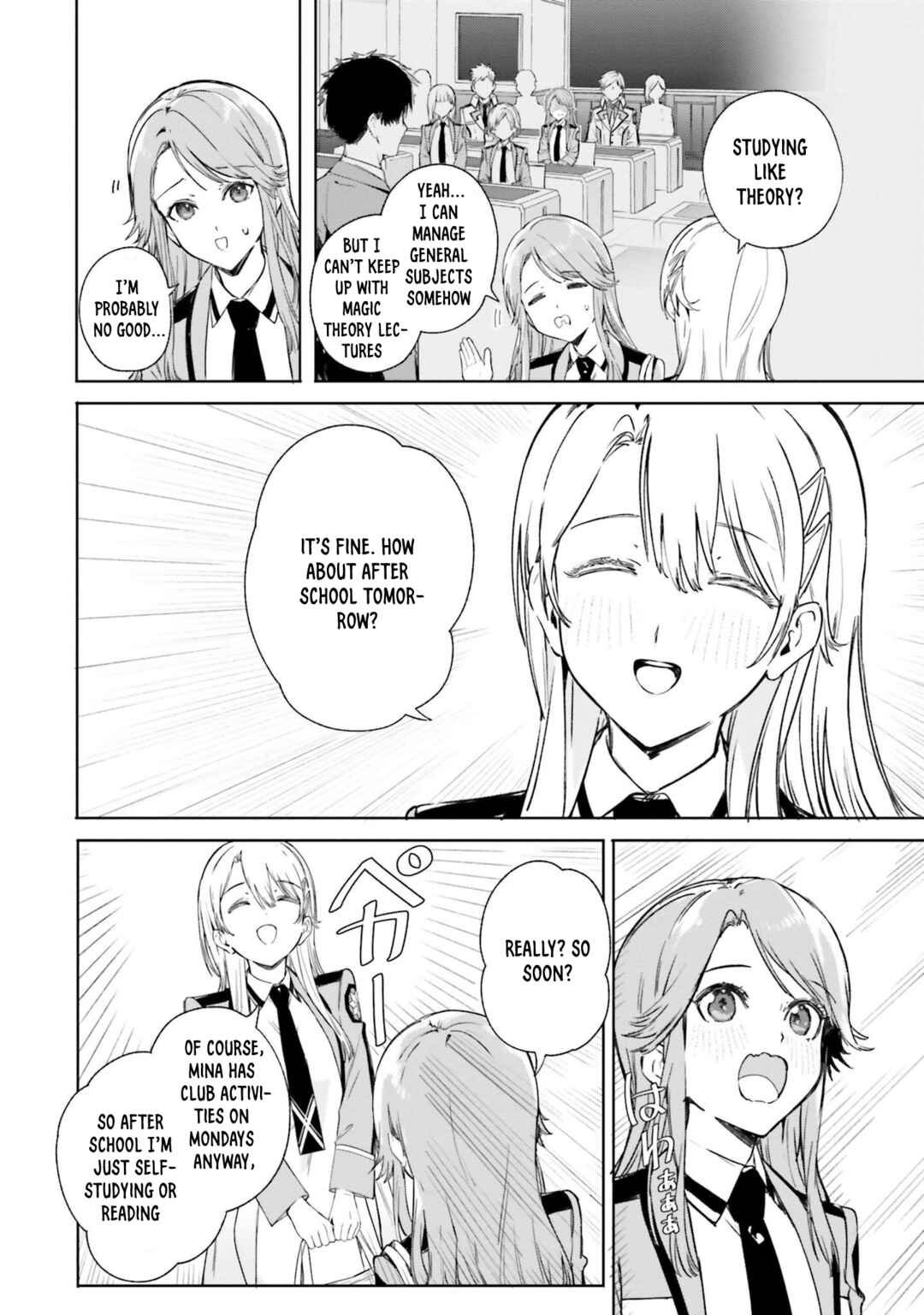 Page 7 Chapter 14 Shin Mahouka Koukou no Rettousei - Cygnus no Otome-tachi
