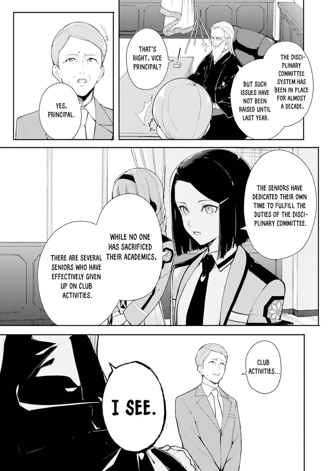 Page 10 Chapter 8 Shin Mahouka Koukou no Rettousei - Cygnus no Otome-tachi