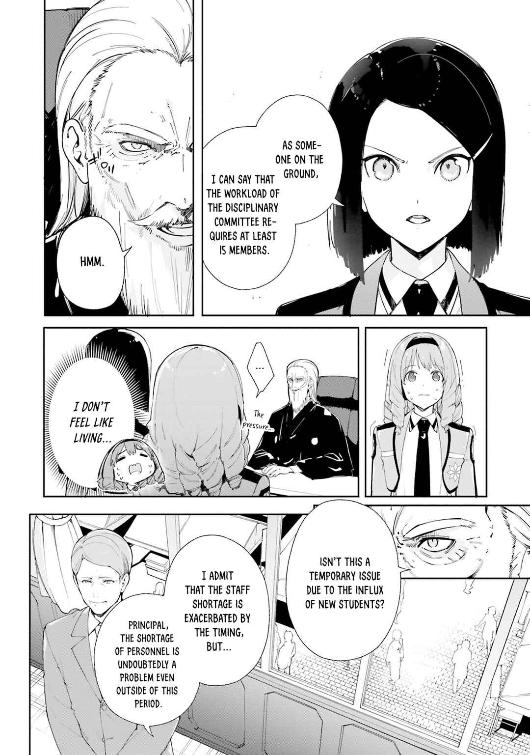 Page 9 Chapter 8 Shin Mahouka Koukou no Rettousei - Cygnus no Otome-tachi