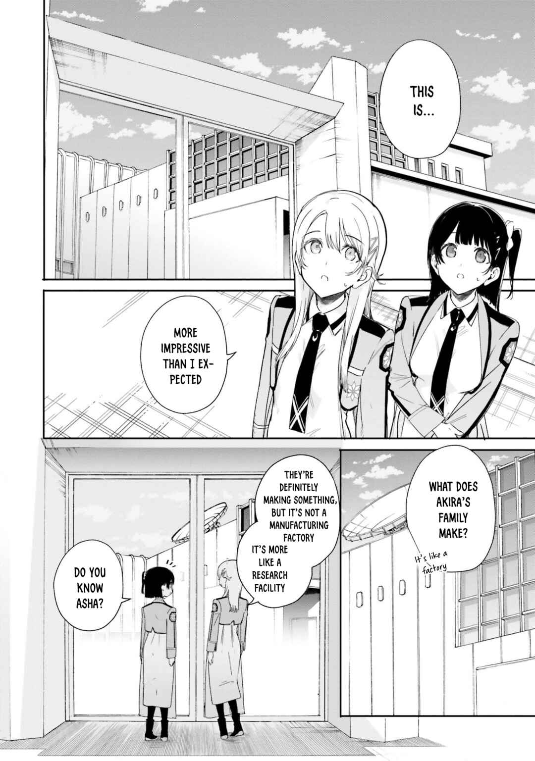 Page 3 Chapter 12 Shin Mahouka Koukou no Rettousei - Cygnus no Otome-tachi