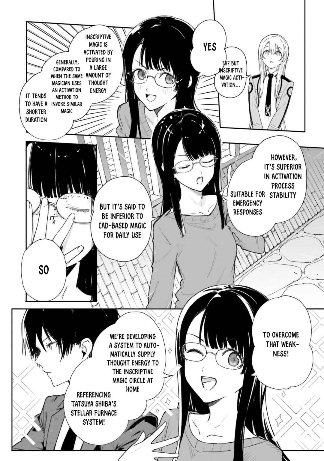 Page 7 Chapter 12 Shin Mahouka Koukou no Rettousei - Cygnus no Otome-tachi