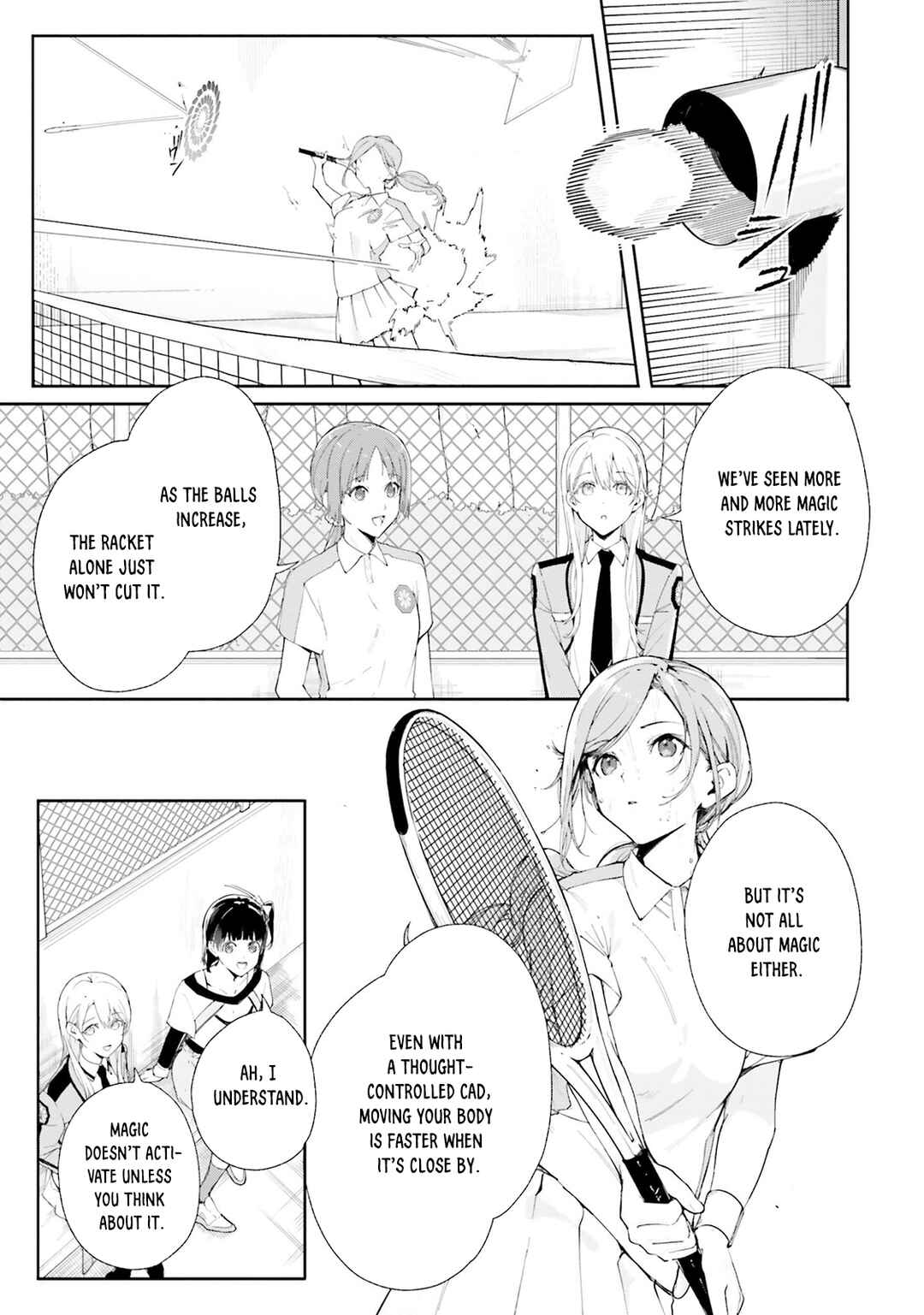 Page 10 Chapter 7 Shin Mahouka Koukou no Rettousei - Cygnus no Otome-tachi