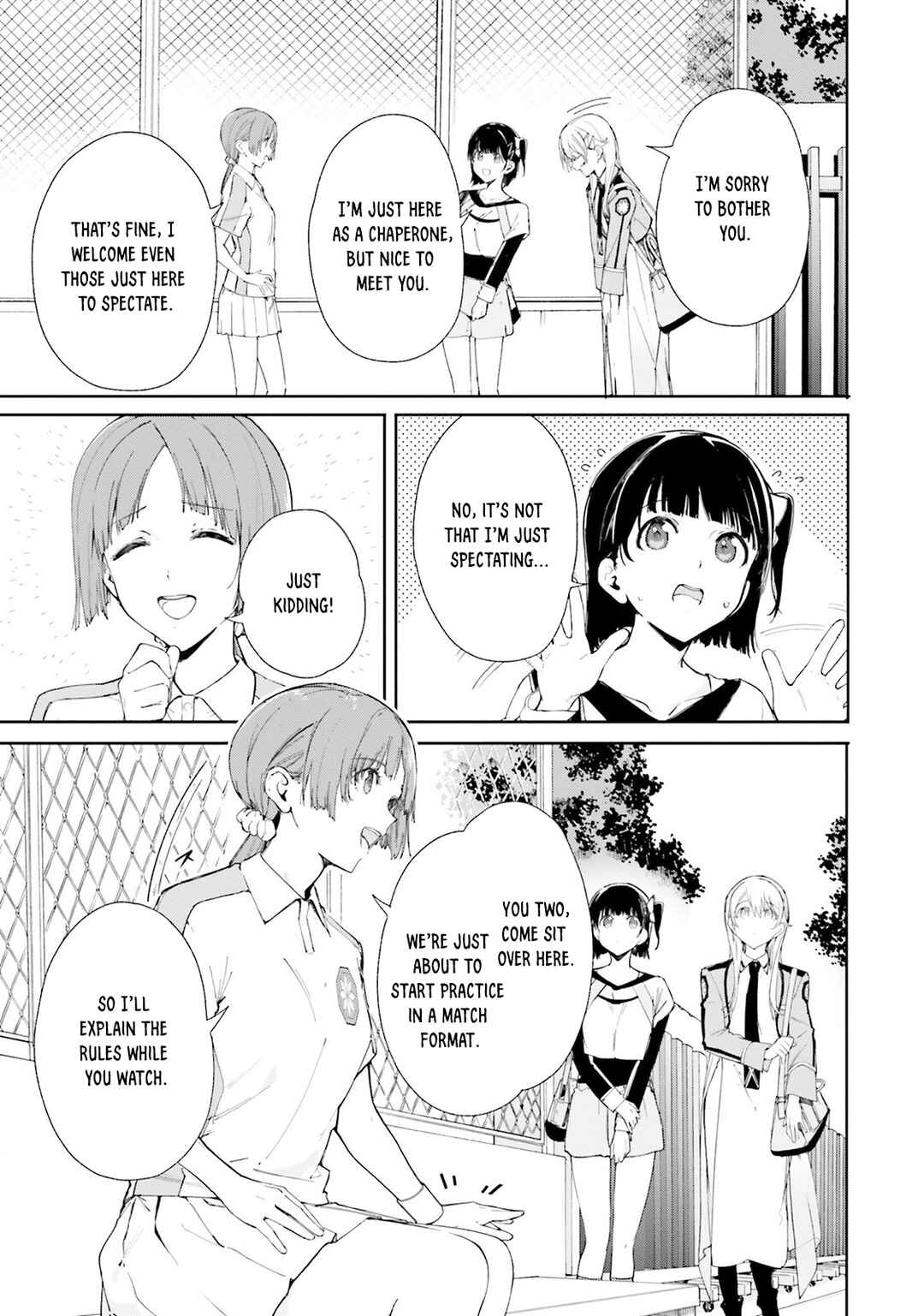 Page 6 Chapter 7 Shin Mahouka Koukou no Rettousei - Cygnus no Otome-tachi