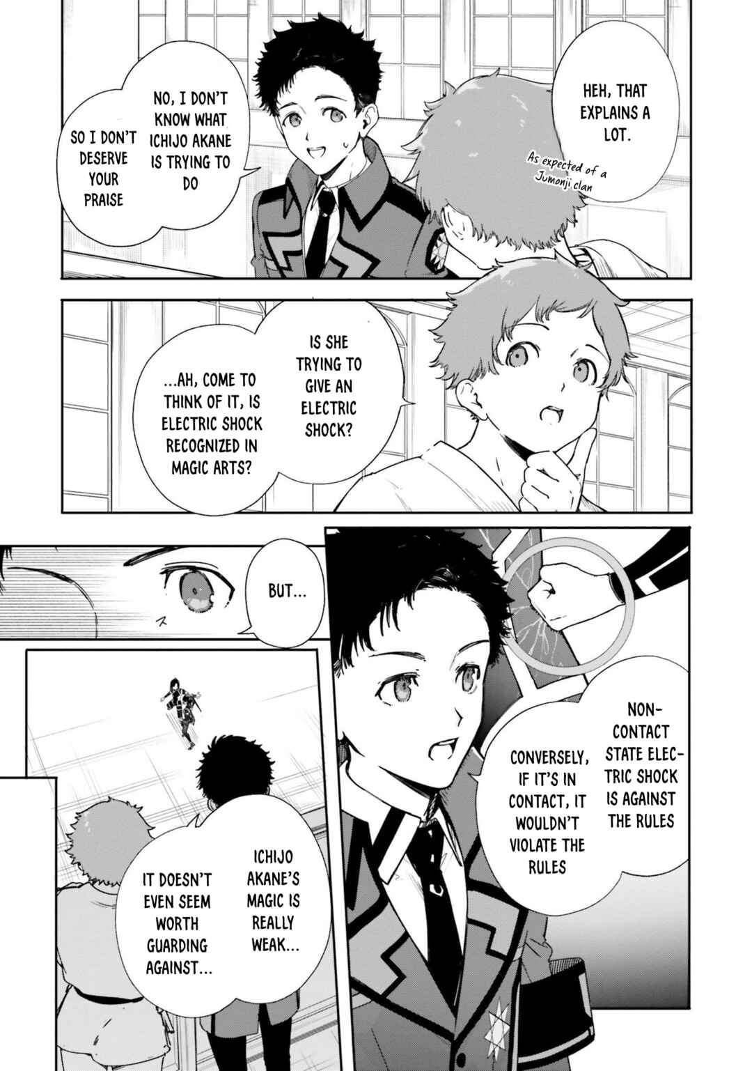 Page 12 Chapter 11 Shin Mahouka Koukou no Rettousei - Cygnus no Otome-tachi