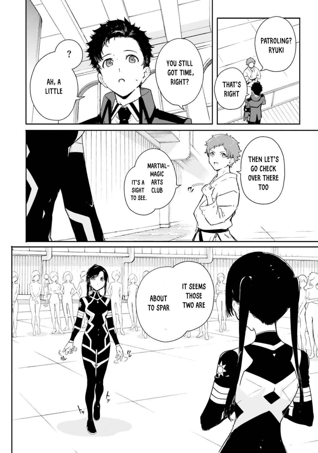 Page 7 Chapter 11 Shin Mahouka Koukou no Rettousei - Cygnus no Otome-tachi