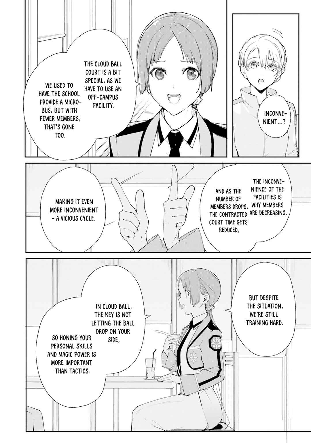 Page 21 Chapter 6 Shin Mahouka Koukou no Rettousei - Cygnus no Otome-tachi