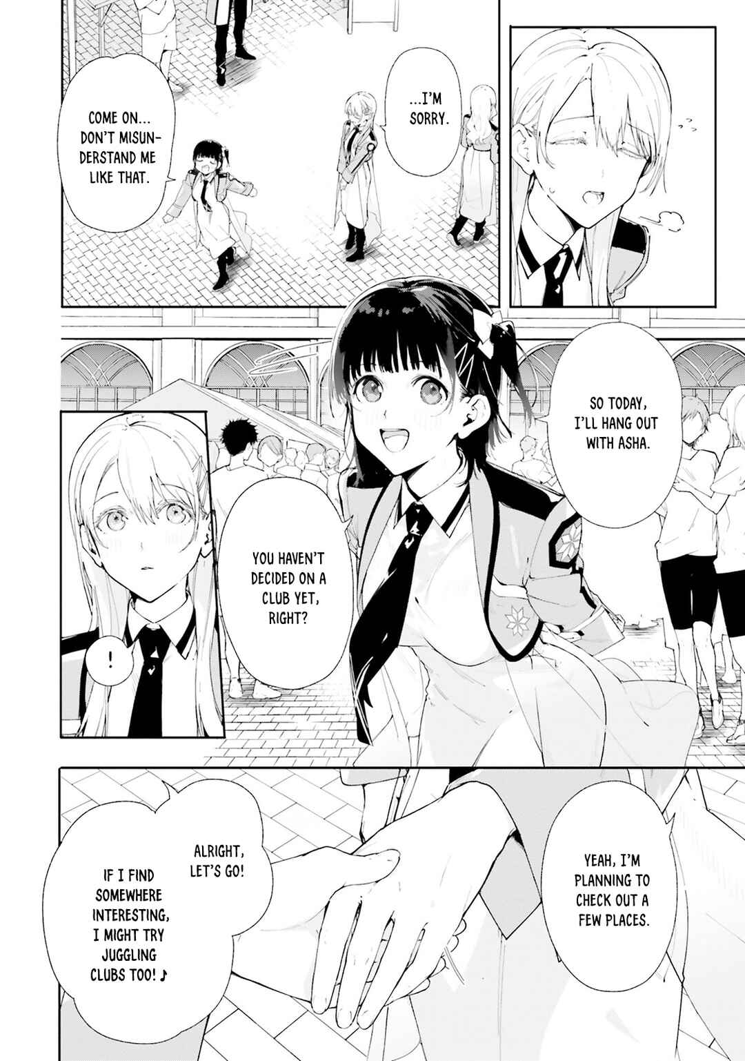 Page 5 Chapter 6 Shin Mahouka Koukou no Rettousei - Cygnus no Otome-tachi