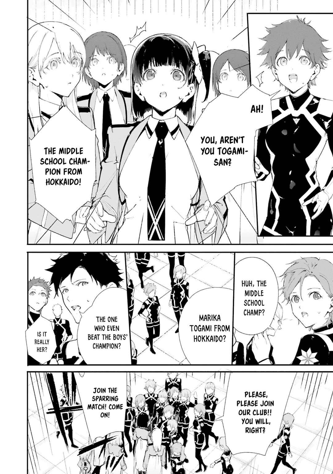 Page 11 Chapter 4 Shin Mahouka Koukou no Rettousei - Cygnus no Otome-tachi