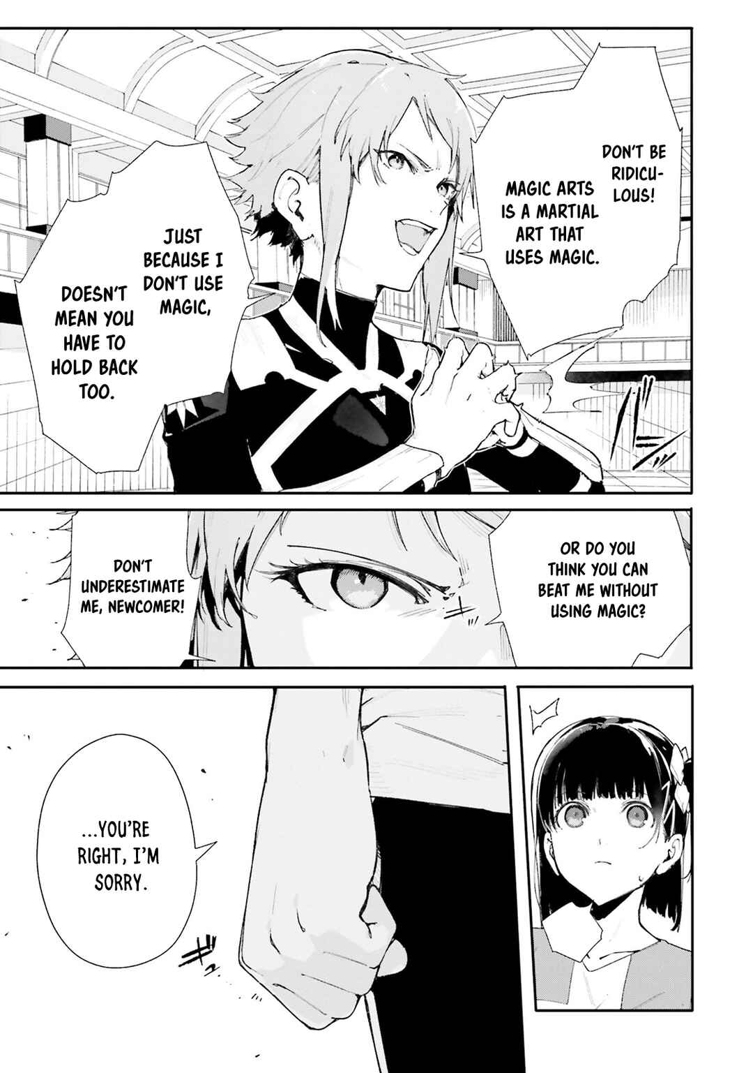 Page 28 Chapter 4 Shin Mahouka Koukou no Rettousei - Cygnus no Otome-tachi