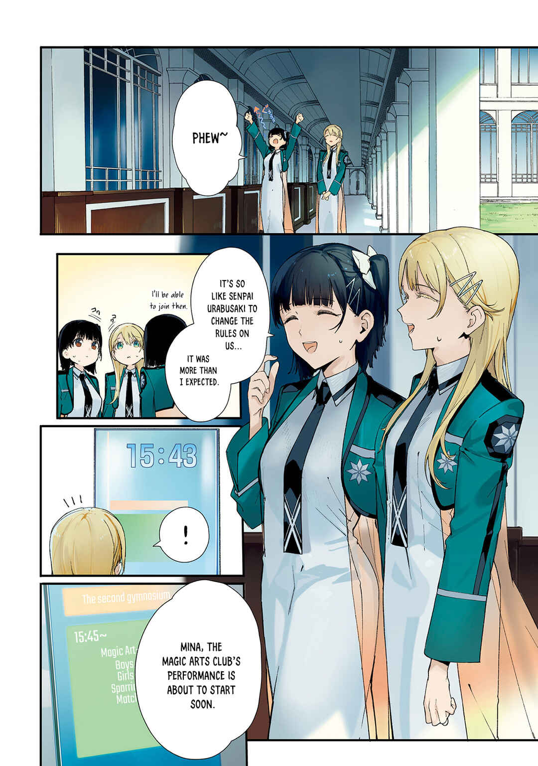 Page 5 Chapter 4 Shin Mahouka Koukou no Rettousei - Cygnus no Otome-tachi