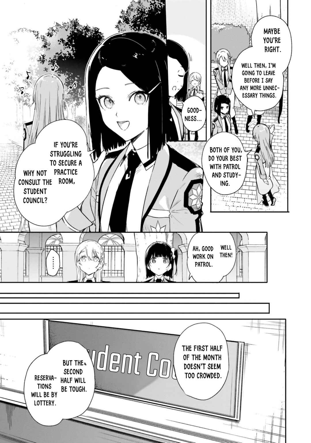 Page 24 Chapter 10 Shin Mahouka Koukou no Rettousei - Cygnus no Otome-tachi