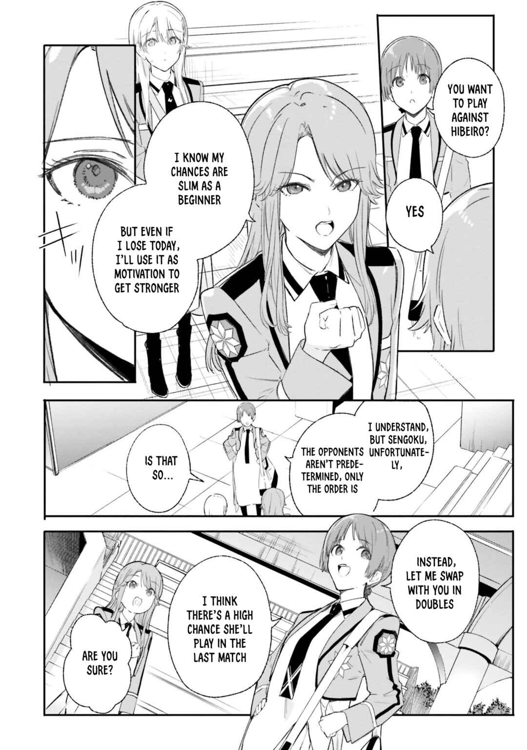 Page 13 Chapter 17 Shin Mahouka Koukou no Rettousei - Cygnus no Otome-tachi