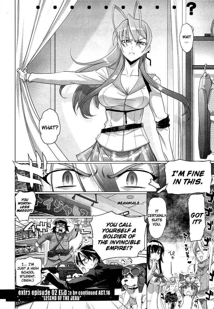 Page 8 Chapter 22.2 Highschool of the Dead