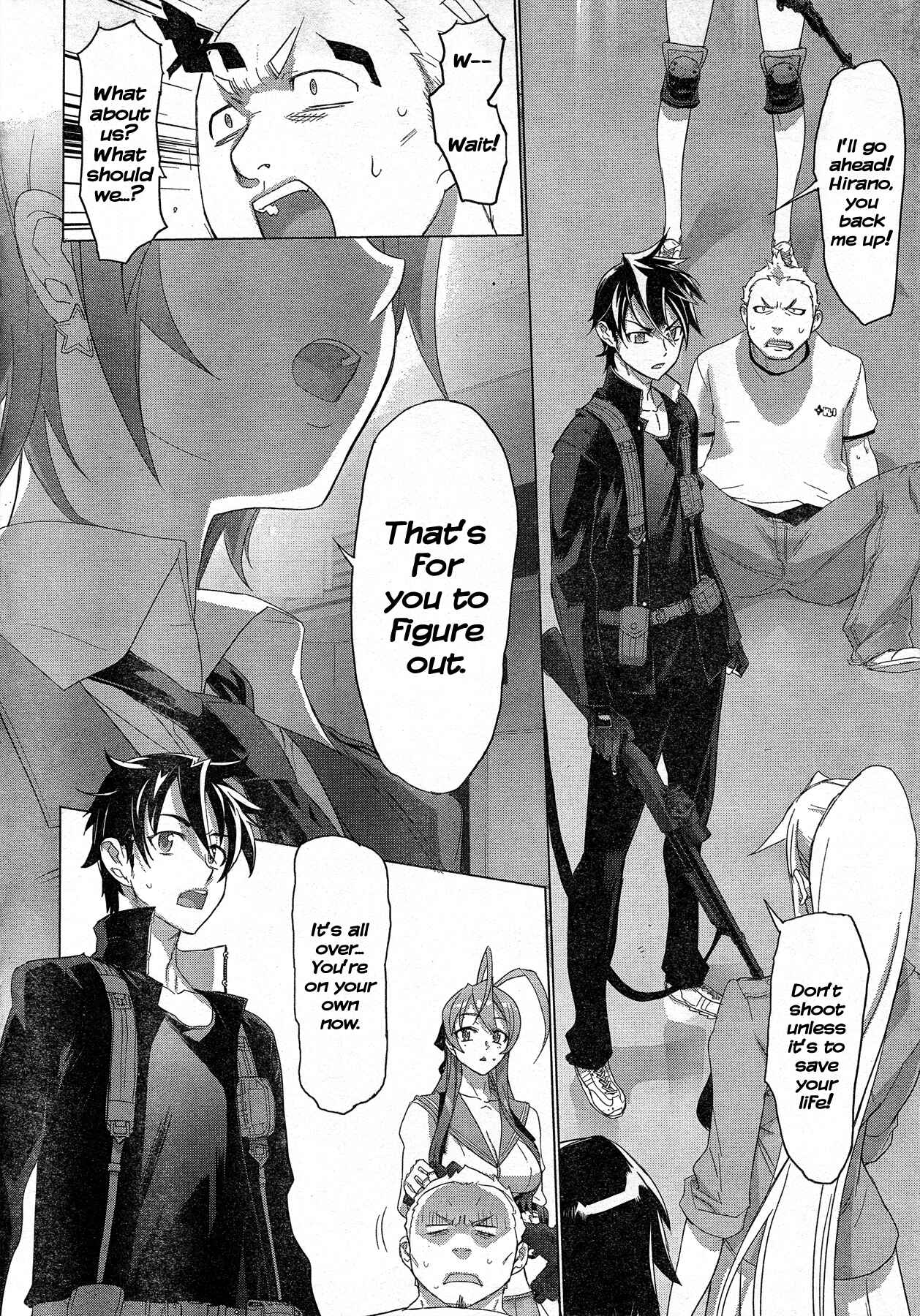 Page 38 Chapter 24 Highschool of the Dead