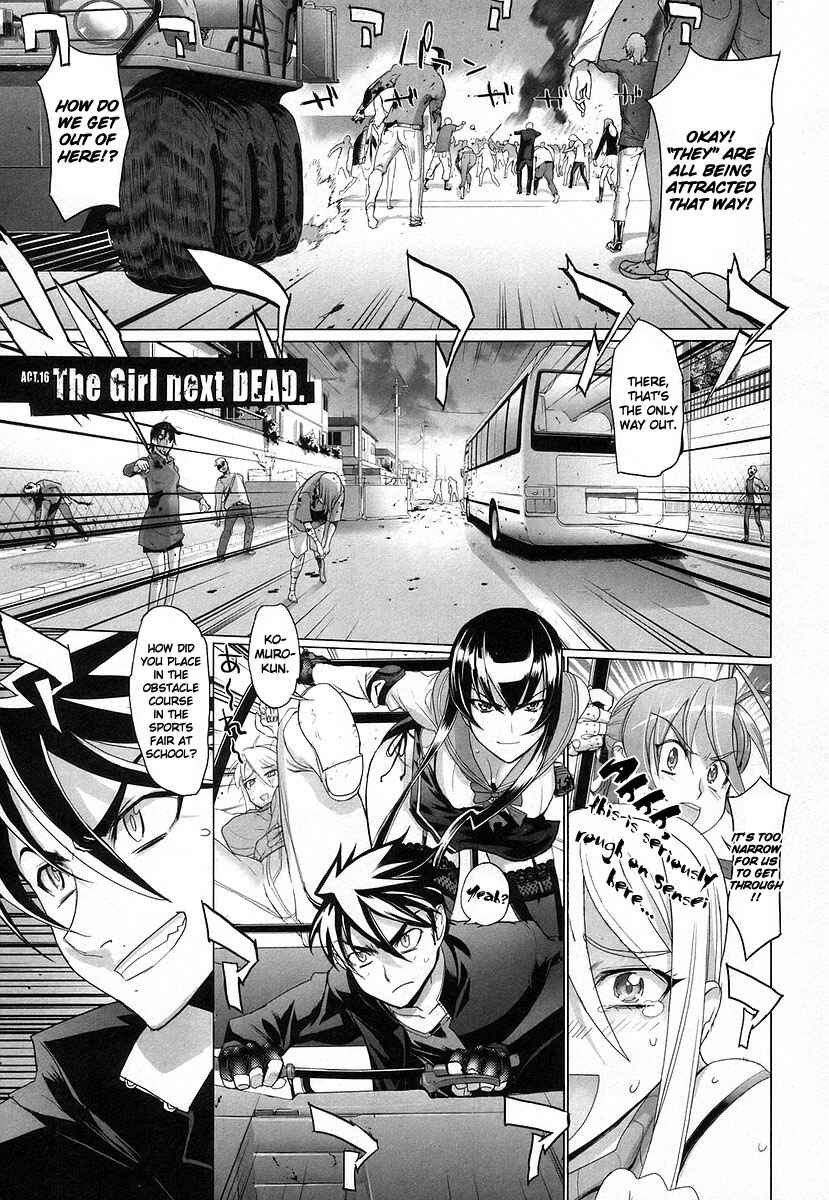 Page 1 Chapter 16 Highschool of the Dead