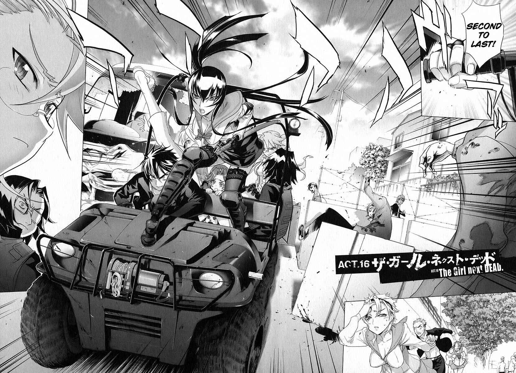 Page 2 Chapter 16 Highschool of the Dead