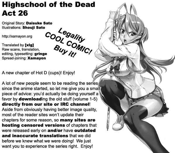 Page 13 Chapter 26 Highschool of the Dead