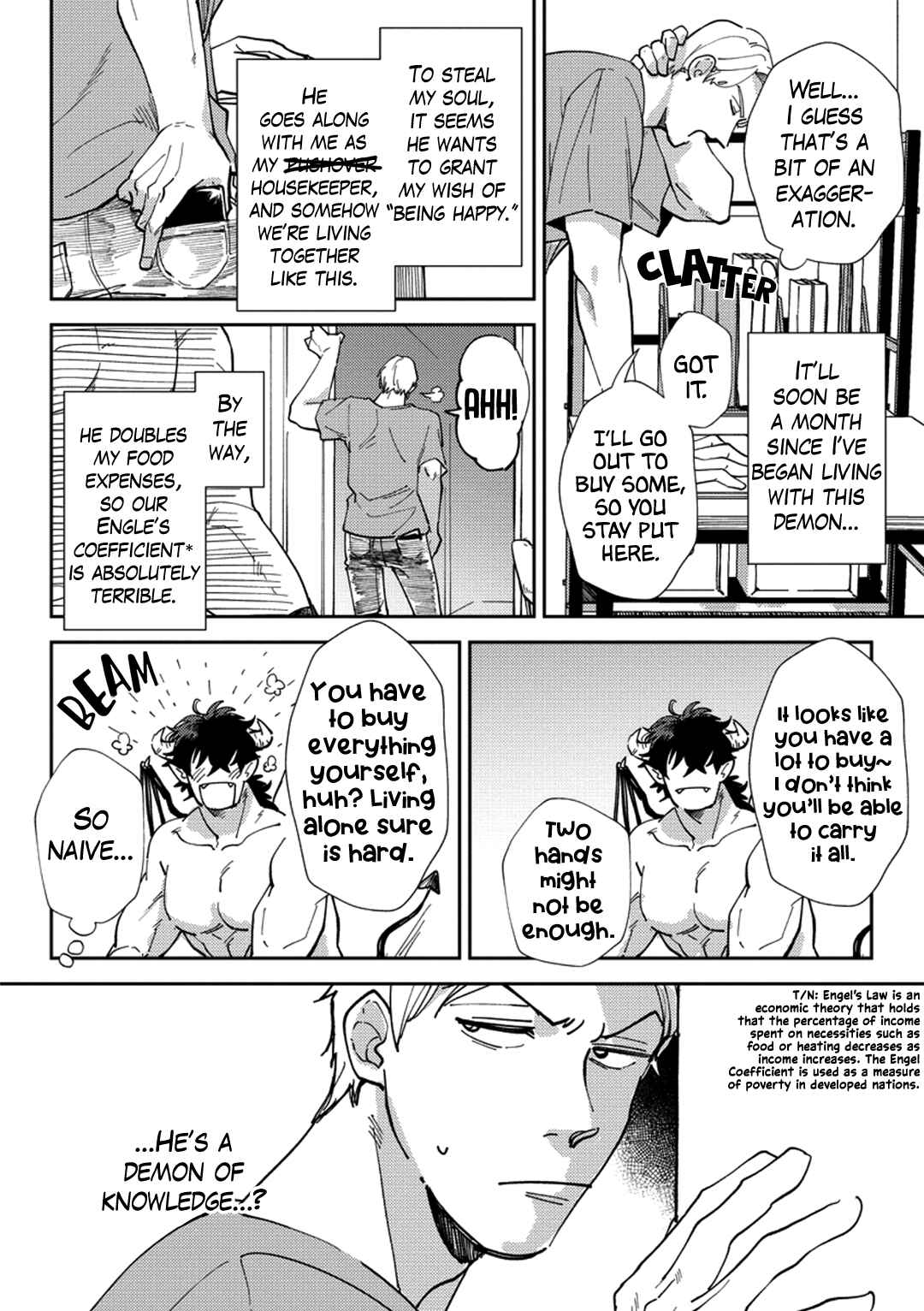 Page 4 Chapter 1 Akuma ga Kitari Kimi ni Muchuu
