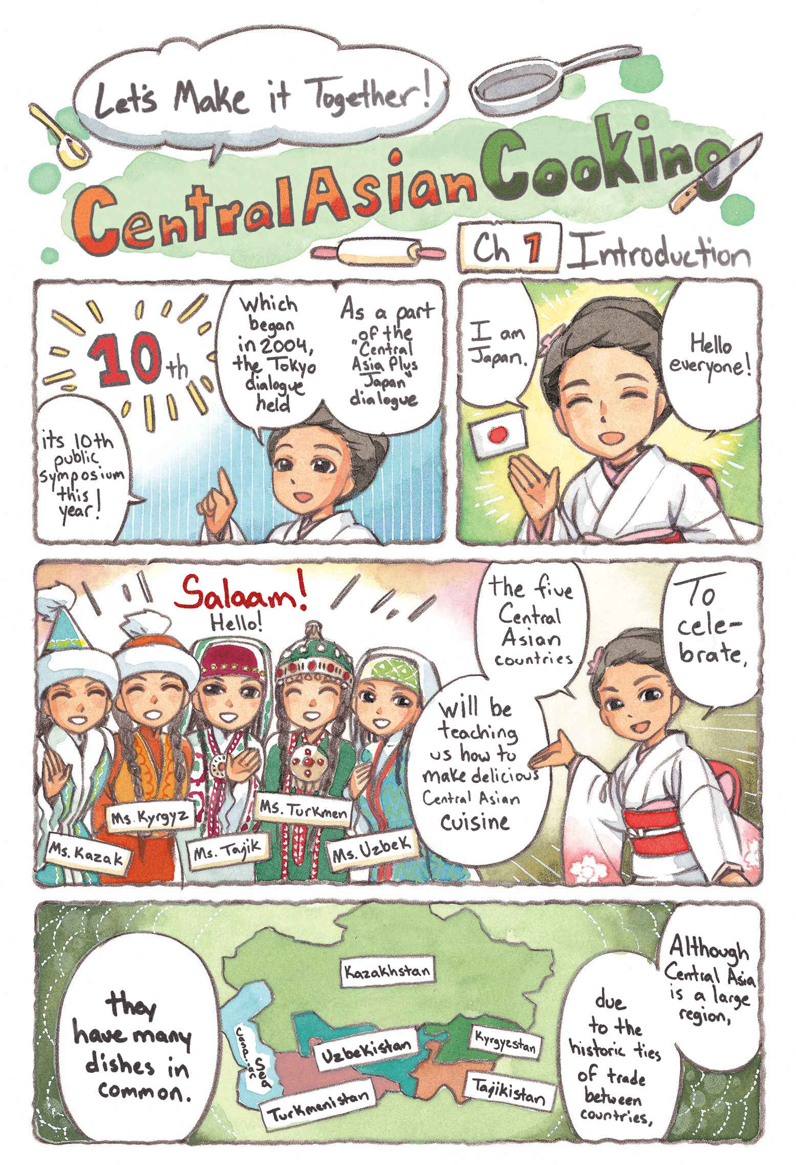 Page 1 Chapter 1 Central Asian Cooking
