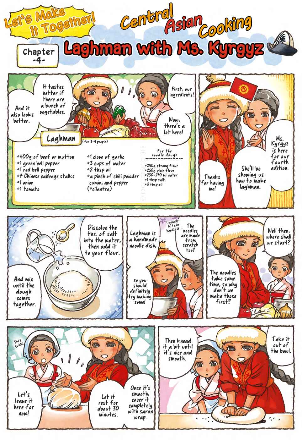 Page 1 Chapter 4 Central Asian Cooking