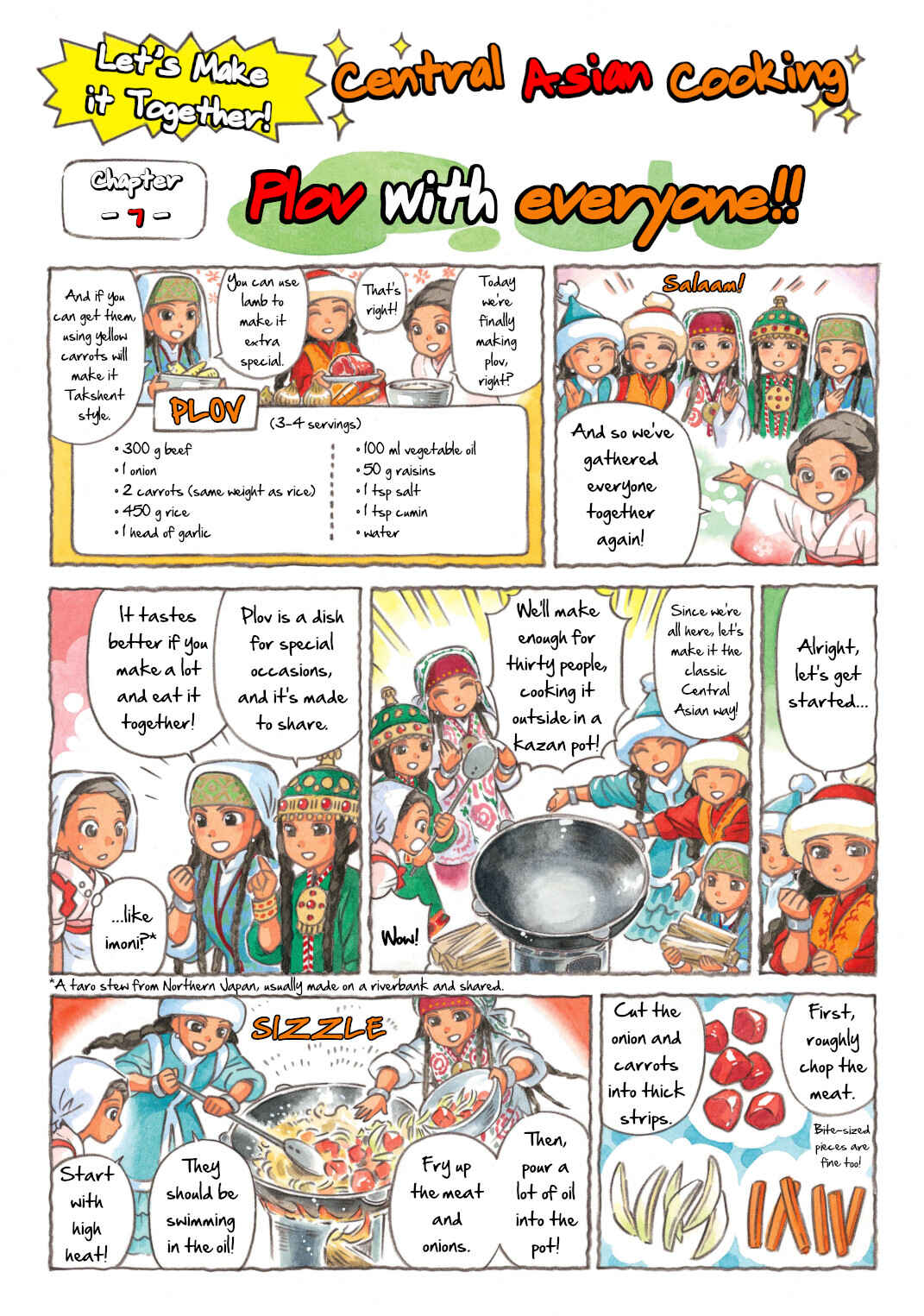 Page 1 Chapter 7 Central Asian Cooking
