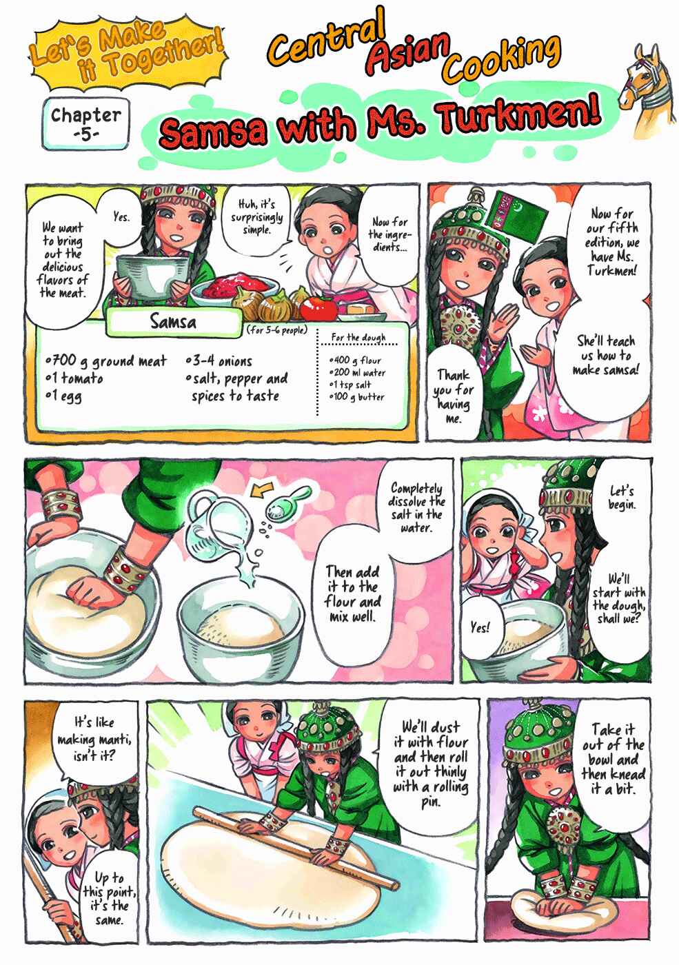 Page 1 Chapter 5 Central Asian Cooking