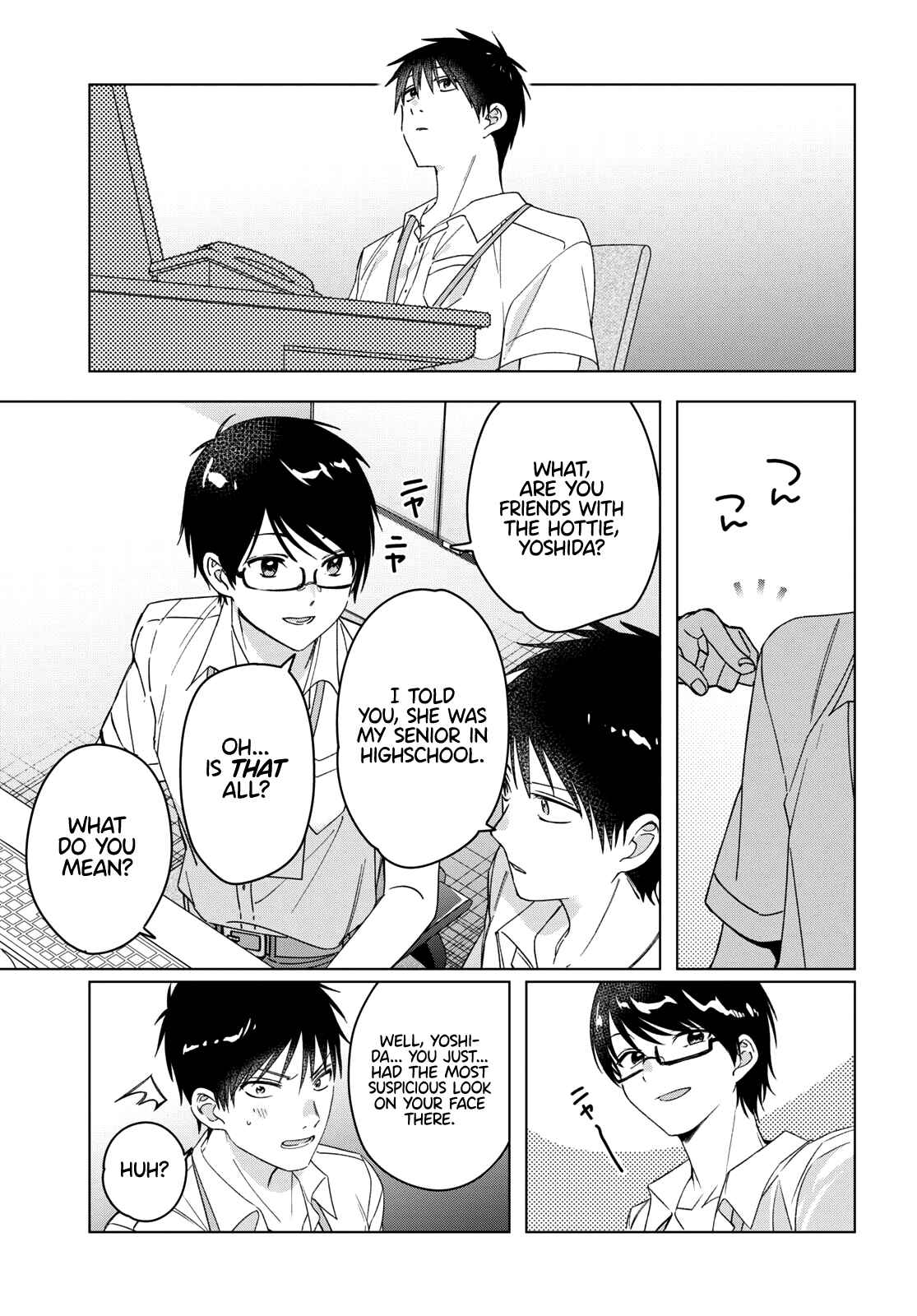 Page 14 Chapter 28 Hige wo Soru. Soshite Joshikousei wo Hirou.