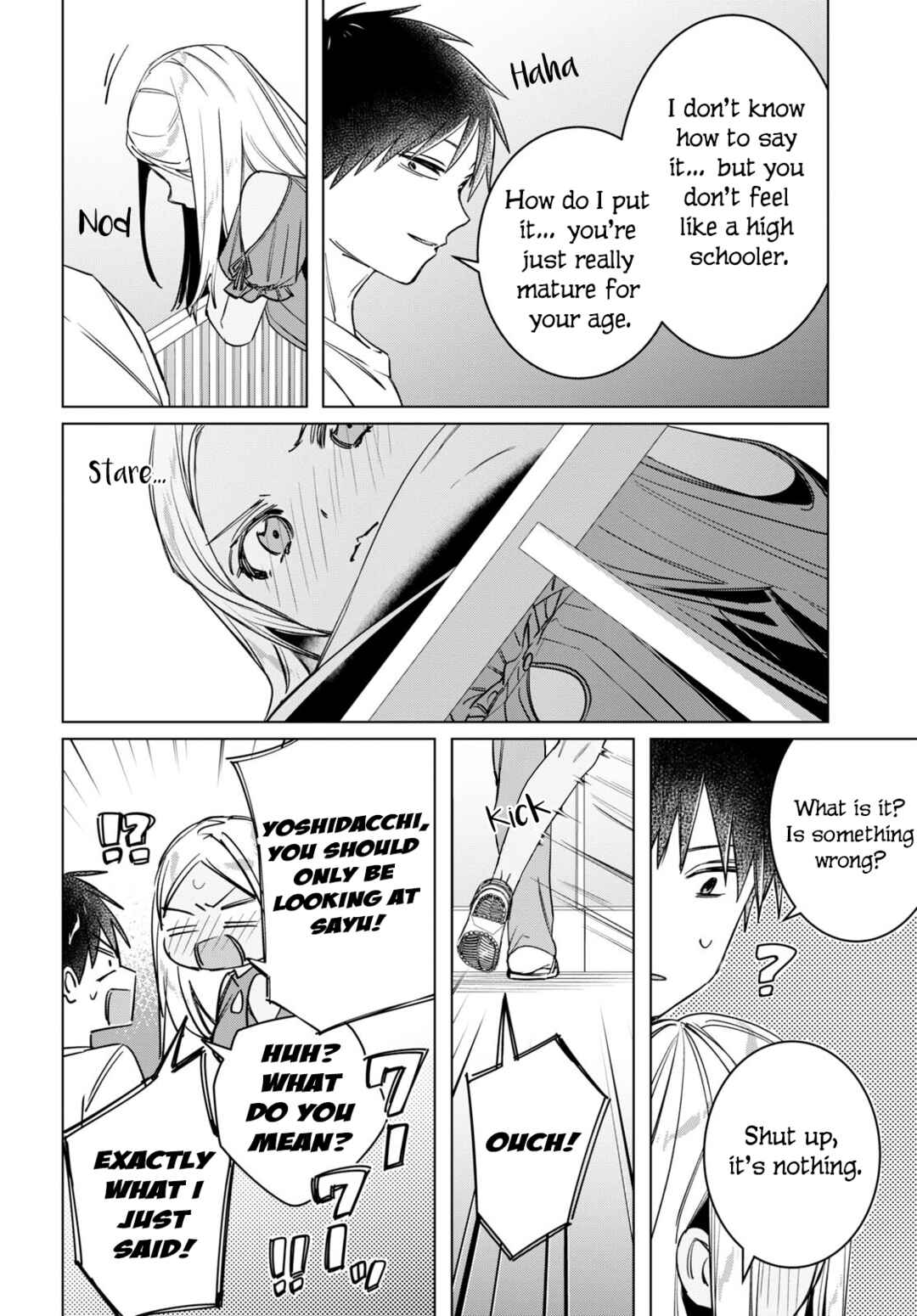 Page 33 Chapter 49 Hige wo Soru. Soshite Joshikousei wo Hirou.